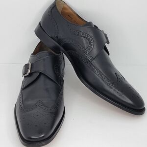 Florsheim NWOT Classic Black Men's Brogue‎ Shoes SIZE 13D. #1633